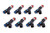 Fast Electronics Fuel Injectors - 46Lb/Hr (8Pk)