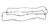 Proform 2Pc Valve Cover Repl Gasket