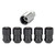 Mcgard Wheel Locks 5Pcs. 97-19 Jeep Jk/Tj 1/2-20 Black
