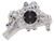 Edelbrock Sbc Water Pump - Long  Polished