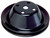 Trans-Dapt Sbc Swp Water Pump Pulley 1 Groove Black