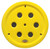 Dominator Race Products Wheel Cover Hole Vent Alum Bolt 15In Yellow