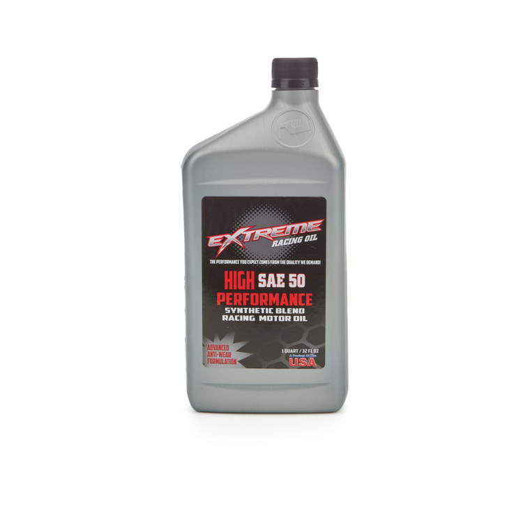 Extreme Racing Oil Sae 50 Synthetic Blend 1 Quart
