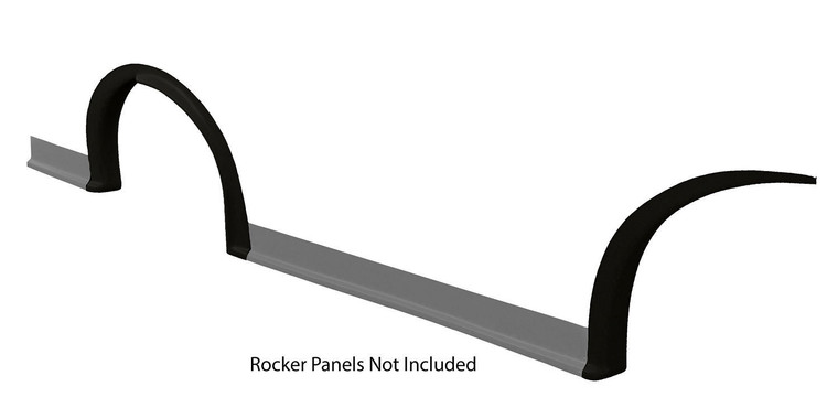 Fivestar Md3 Wheel Flares Dirt Black Right