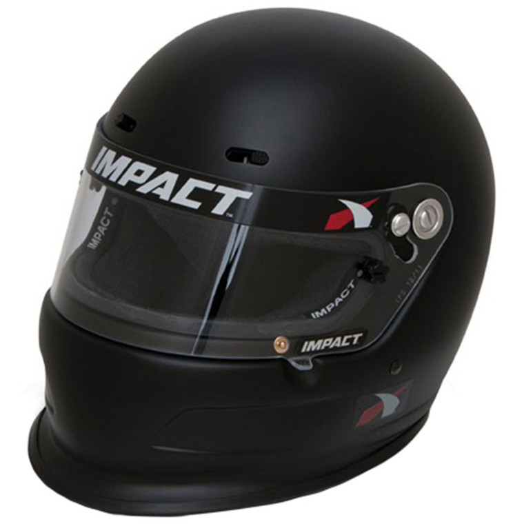 Impact Racing Helmet Charger Large Flat Black Sa2020