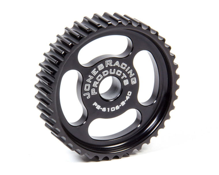 Jones Racing Products P/S Pulley Htd 40 Tooth 1In Wide Press Fit