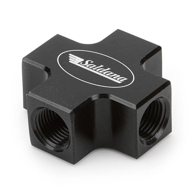 Saldana Oil Manifold For Valve Cover Oilers 3 Port