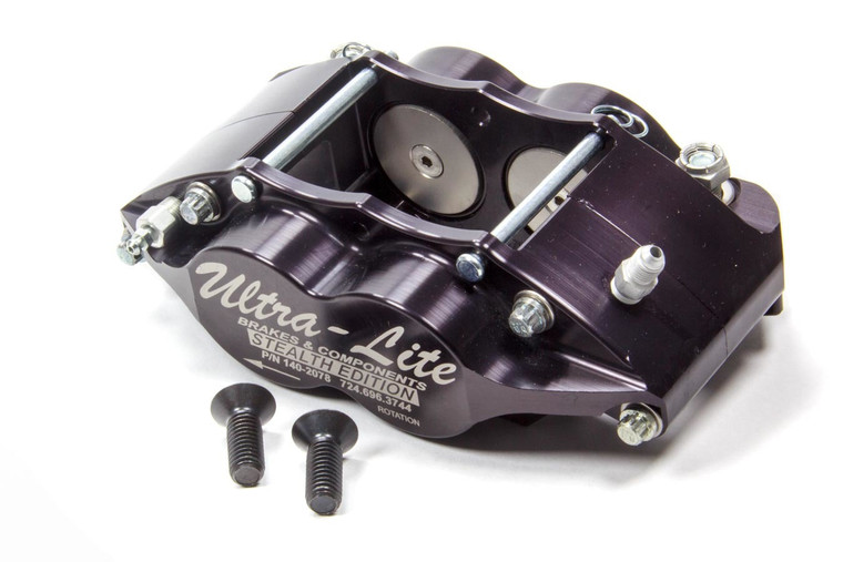Red Devil / Ultra Lite Brakes Caliper Inboard Feather Lite 810 Black