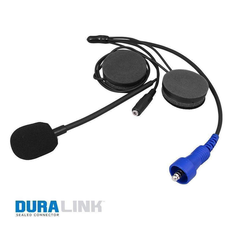 Rugged Radios Helmet Kit Offroad Plug W/Speakers & 3.5Mm Input