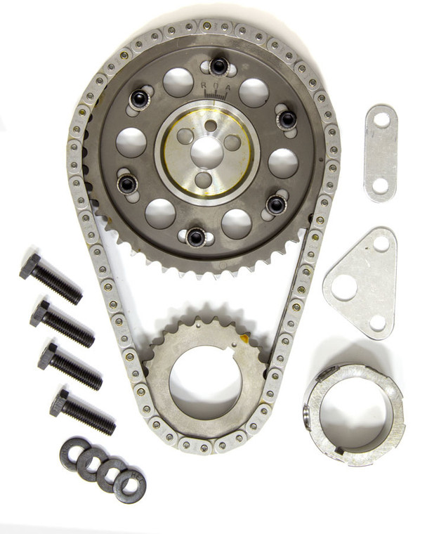 Rollmaster-Romac Gm Ls1 Billet Roller Adj Timing Set W/Torr. Brg