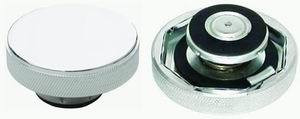 Racing Power Co-Packaged Chrome Aluminum Radiator Cap Plain