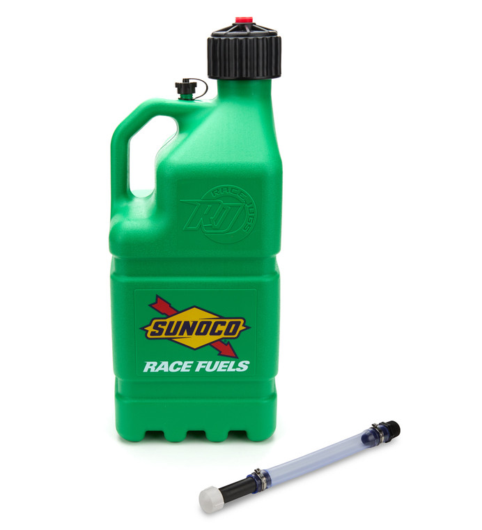 Sunoco Race Jugs Green Sunoco Race Jug Gen 3 W/Filler Hose