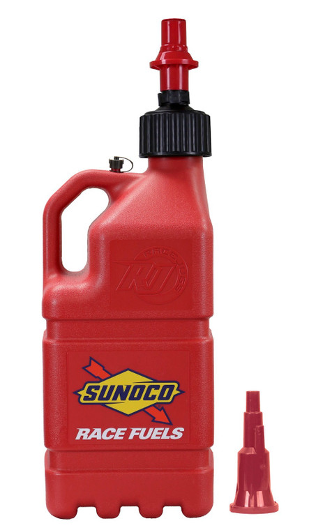 Sunoco Race Jugs Red Sunoco Race Jug W/ Fastflo Lid & Vehicle
