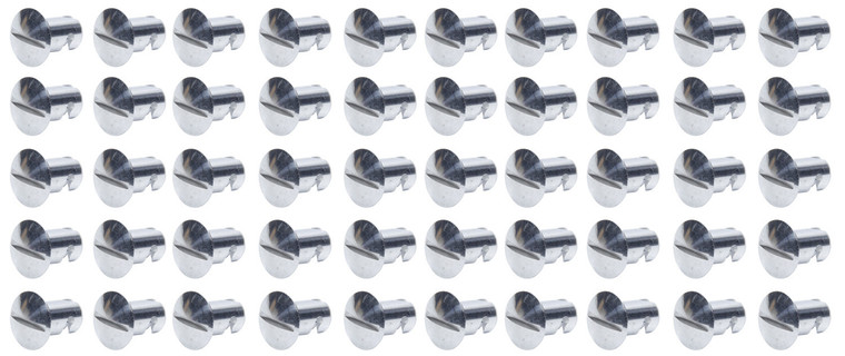Ti22 Performance Oval Head Dzus Buttons .500 Long 50 Pack