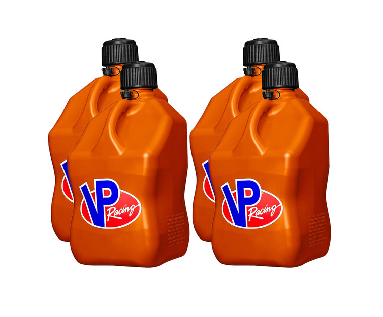 Vp Racing Motorsports Jug 5.5 Gal Orange Square (Case 4)