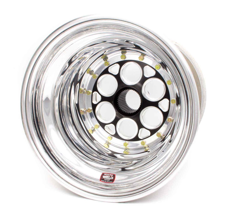 Weld Racing 15X15 5In Bs Inner Bead Lock Black Center