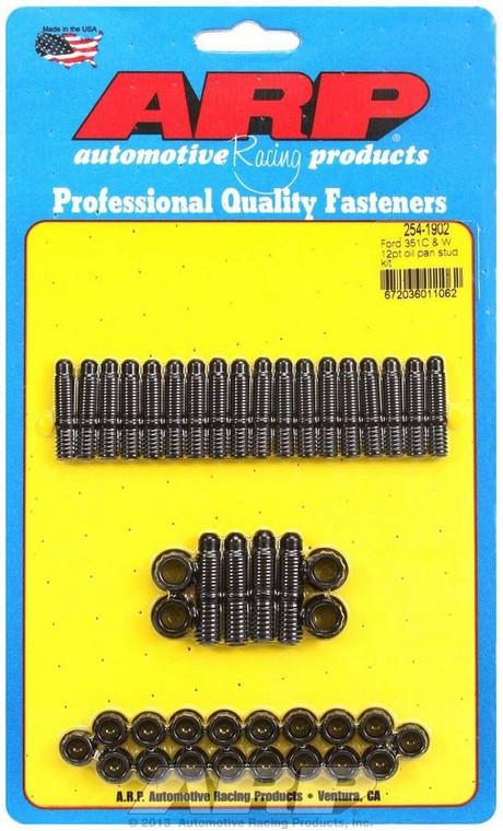 Arp Sbf Oil Pan Stud Kit 12Pt 302/351W Late Model