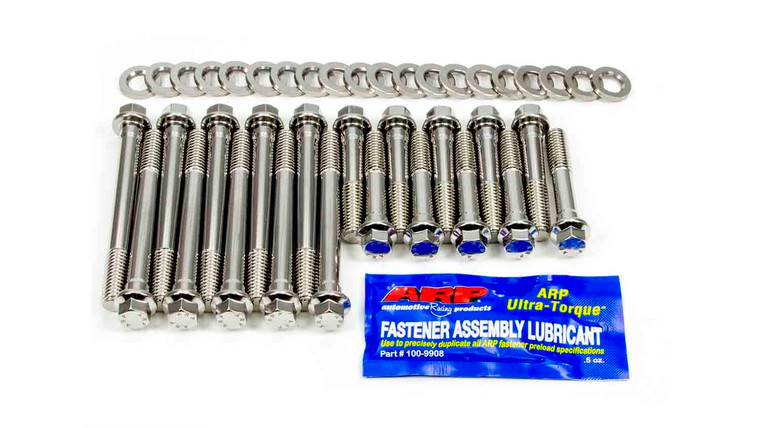 Arp Sbf S/S Head Bolt Kit 6Pt.