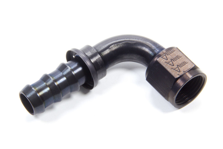 Aeroquip #10 90 Degree Socketless Black