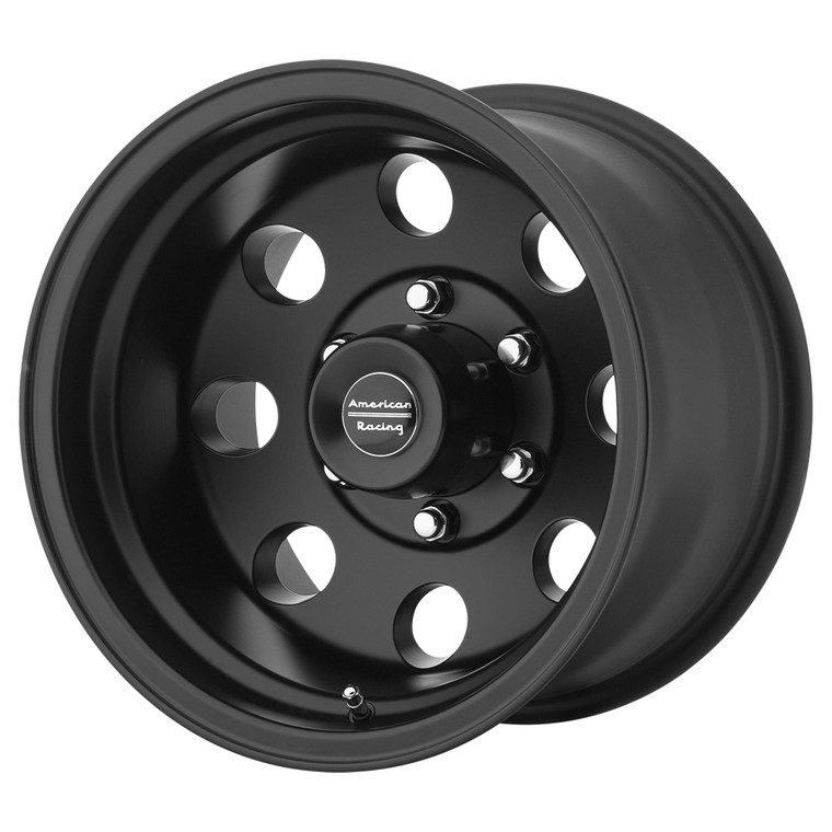American Racing Wheels 17X8 Baja 6X139.70 Bc Satin Black