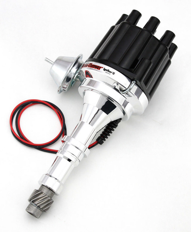 Pertronix Ignition Buick Billet Distributor - V8 Black Cap