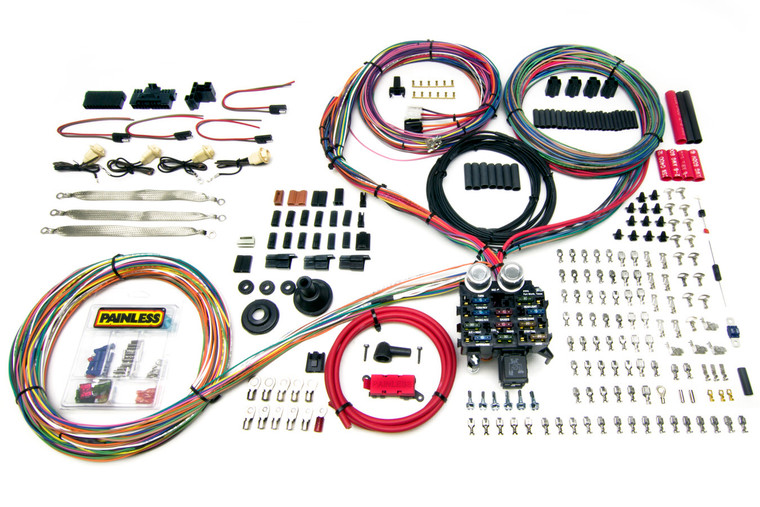 Painless Wiring 23 Circuit Harness - Pro Series Gm Keyed Colum