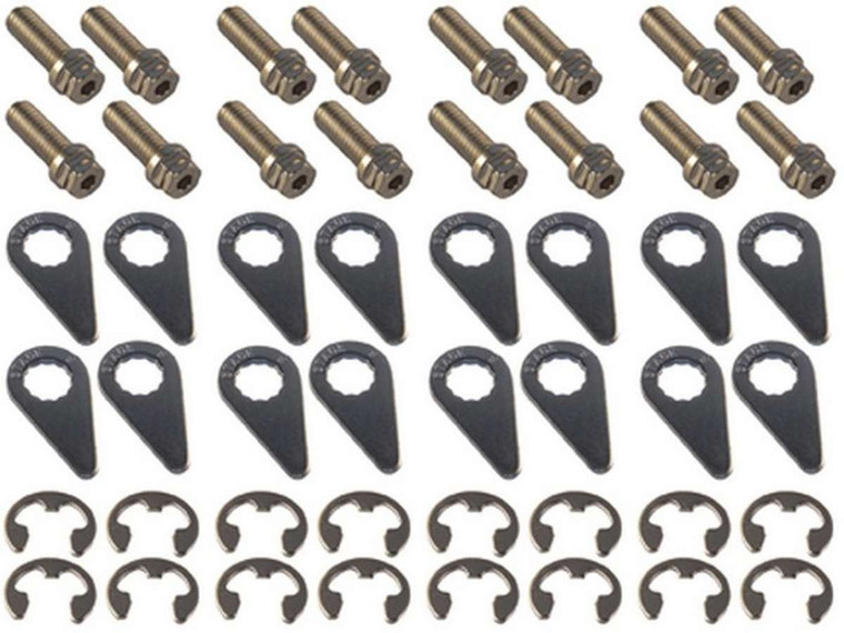 Stage 8 Fasteners Header Bolt Kit - 6Pt. 3/8-16 X 1In (16)