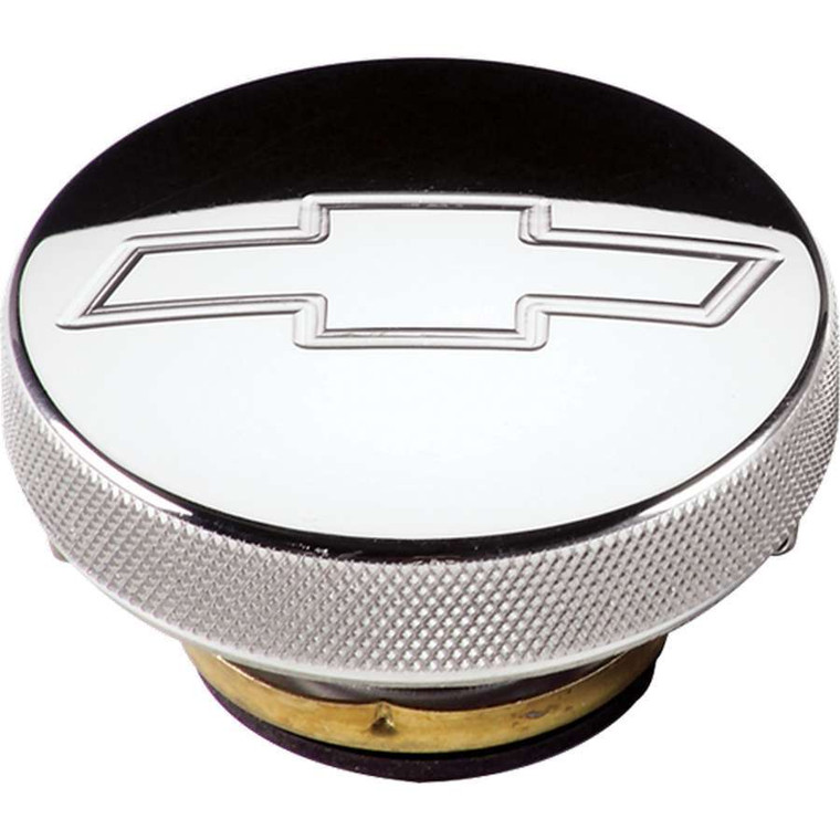 Billet Specialties Polished Radiator Cap Chevy Logo 16Lb.