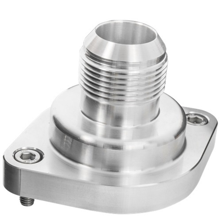 Billet Specialties Ls Thermostat Housing W/ 16An Male Nipple Anodizd