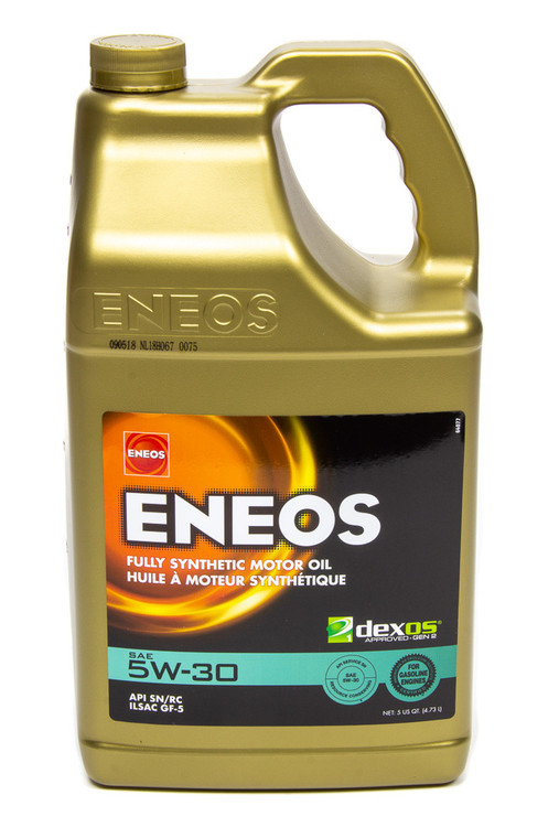 Eneos Full Syn Oil Dexos 1 5W30 5 Qt