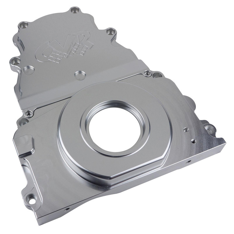 Cvr Performance Gm Ls Billet Timing Cover 2-Piece Clear