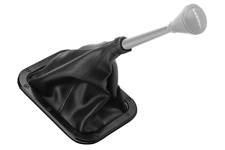 Lokar Blk Billet Rectangular Floor Mount Shifter Boot