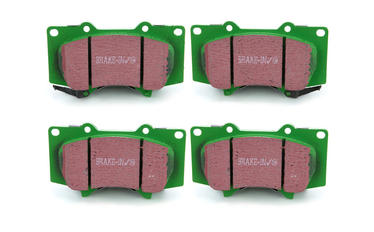 Ebc Brakes Usa Inc Brake Pads Greenstuff Front Toyota 4 Runner