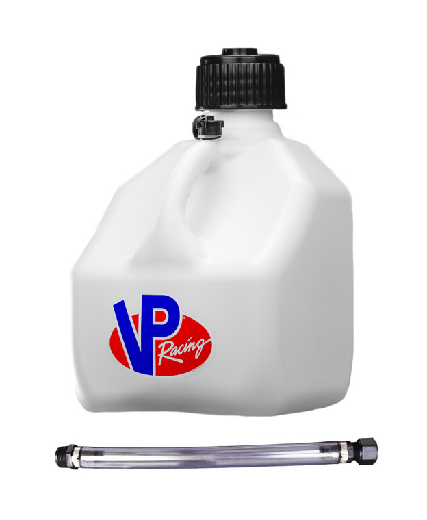 Vp Racing Motorsports Jug 3 Gal White Square W/Hose
