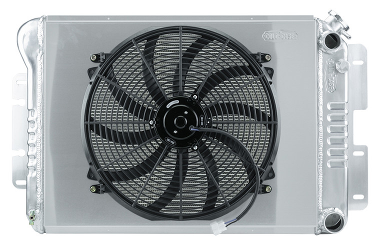 Cold Case Radiators 67-69 Camaro/Firebird Ls Swap Radiator &16In Fan