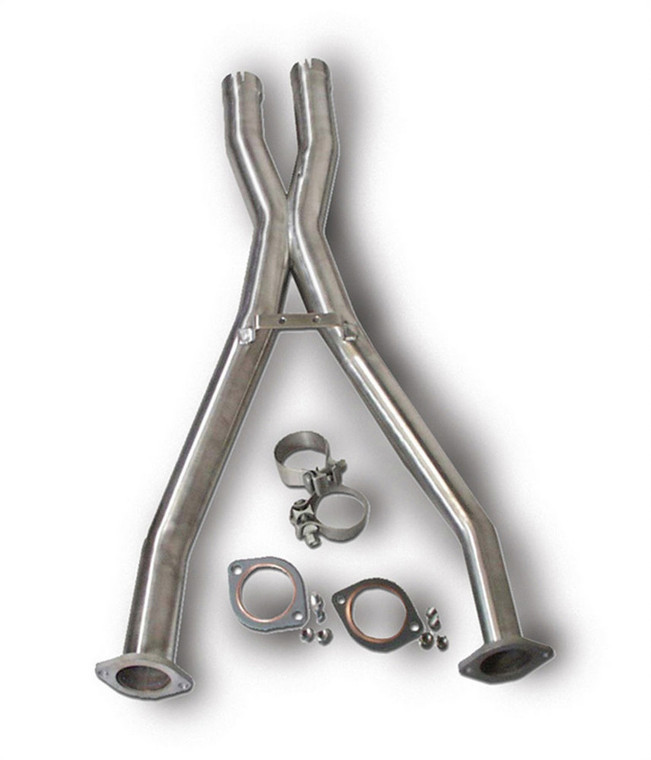 Corsa Performance Crossover X Pipe 2.5In 16 Gauge Stainless Steel