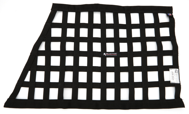 Allstar Performance Window Net Border Style Angled Black Sfi