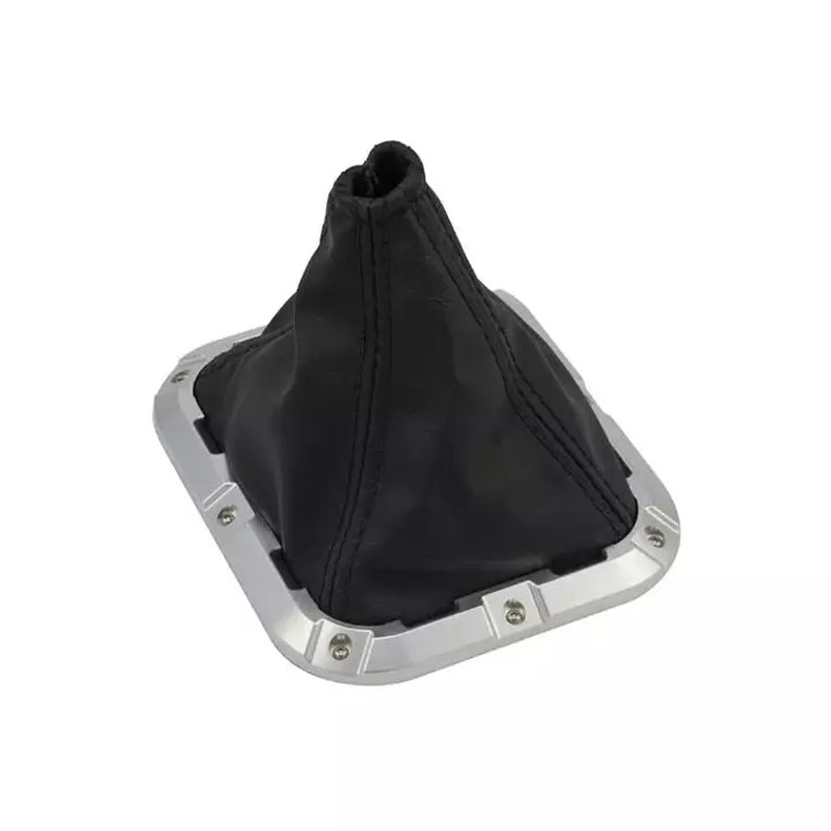 Bowler Performance Transmissions Universal Rectangle Shif T Bezel Raw Alum. Finish