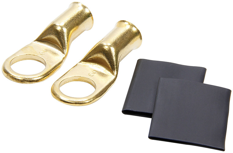 Allstar Performance Ring Terminals 4 Gauge 1/2In Hole