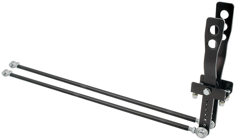 Allstar Performance 2 Lever Shifter Black Unequal Length Handles