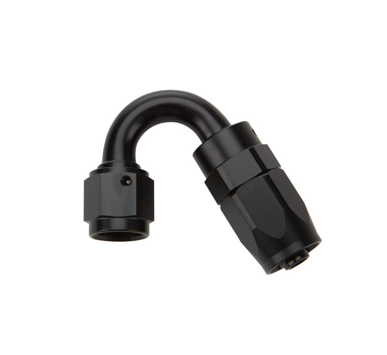 Allstar Performance Reusable Hose End Black 150 Deg Elbow -6