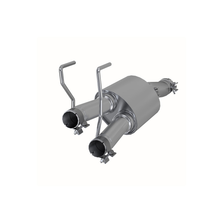 Mbrp, Inc Stainless Muffler 3In In Single 2.25In Dual Out