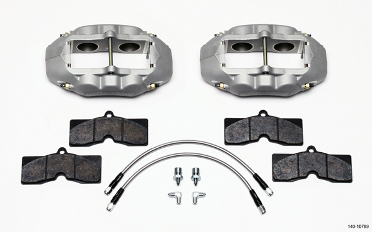 Wilwood Front Brake Kit 65-82 Corvette Clear Anodized