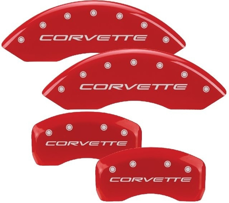 Mgp Caliper Cover 97- Corvette C5/C6 Caliper Covers Red