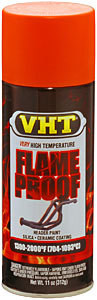 Vht Flat Orange Hdr. Paint Flame Proof