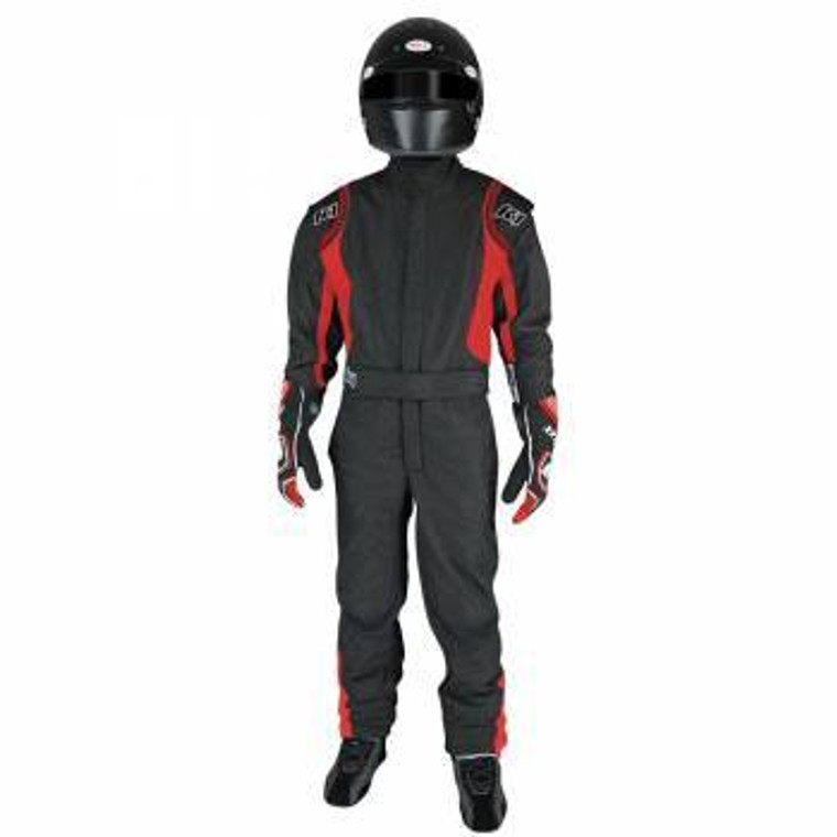 K1 Racegear Suit Precision Ii 6X- Small Black/Red
