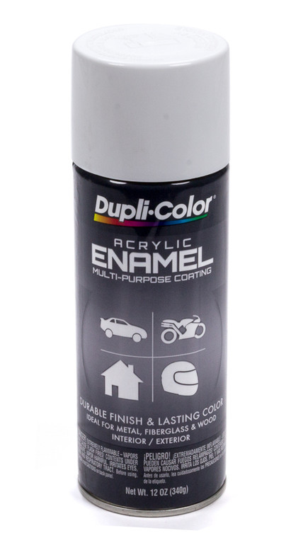 Dupli-Color/Krylon Gloss White Enamel Paint 12Oz