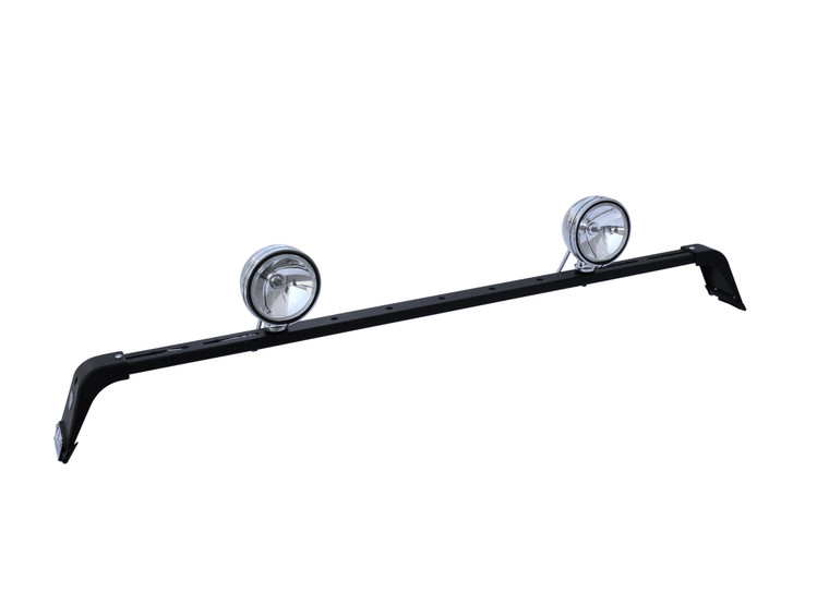 Carr Deluxe Light Bar Black P Owder Coat