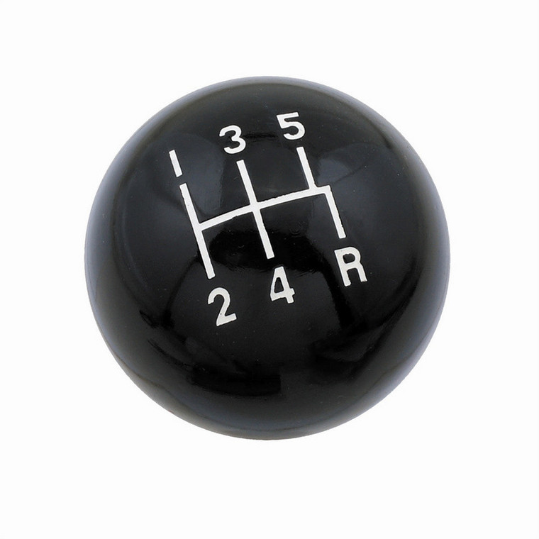 Mr. Gasket Classic Shifter Knob 5 Speed Black