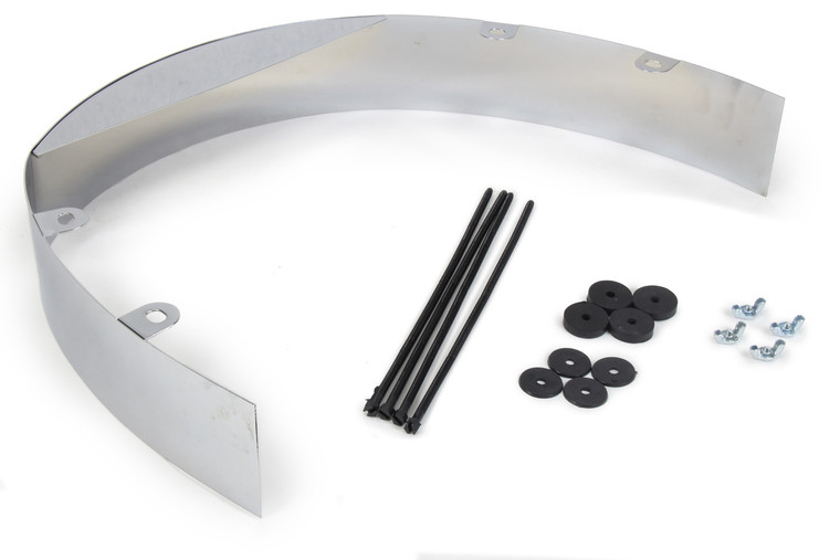 Trans-Dapt 3In Wide Chrome Fan Shroud